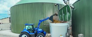 New Holland stellt Methan-Konzepttraktor vor