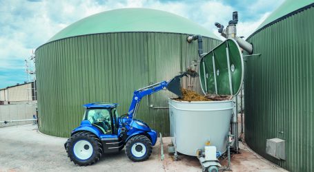 New Holland stellt Methan-Konzepttraktor vor