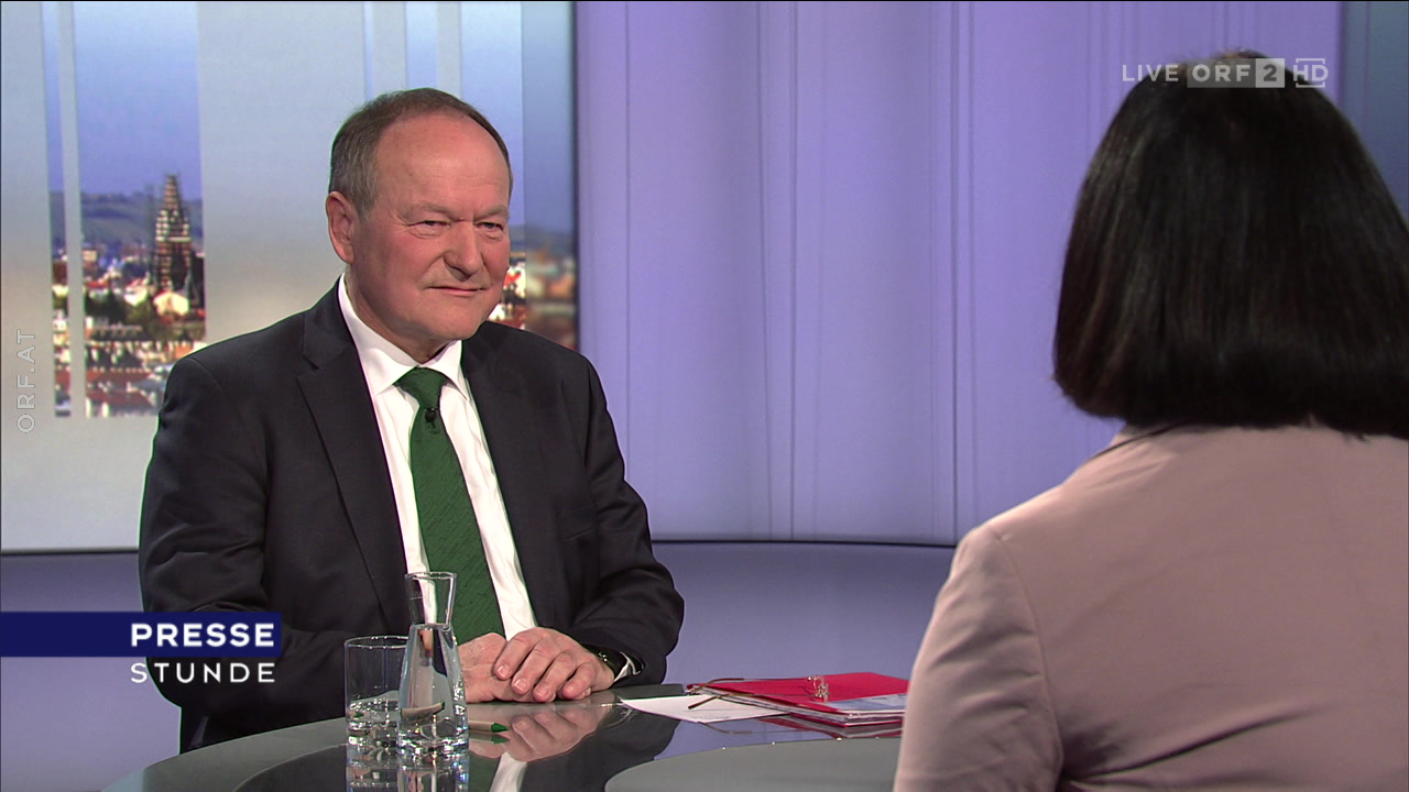 ORF Nachlese Pressestunde mit Hermann Schultes Blick ins Land