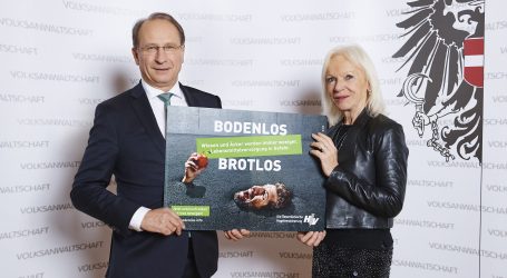 Volksanwältin Brinek unterstützt Bodenverbrauchs-Kampagne