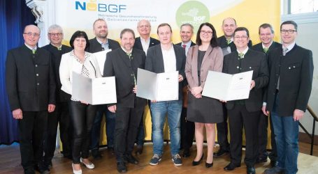 Maschinenring erhält Auszeichnung für Gesundheitsförderung