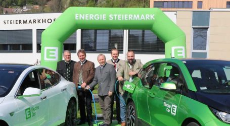 Steiermarkhof erstes Bildungshaus mit E-Tankstelle