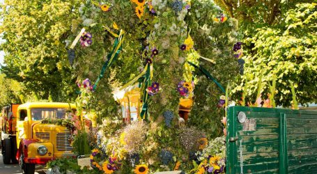Zehntausende bei Erntedankfest im Augarten