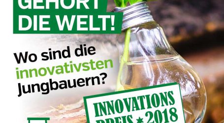 Jungbauern suchen innovativsten Junglandwirt