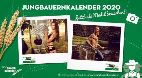 Jungbauern suchen Kalendermodels