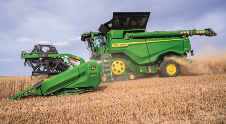 JD X9 drischt höllisch viel