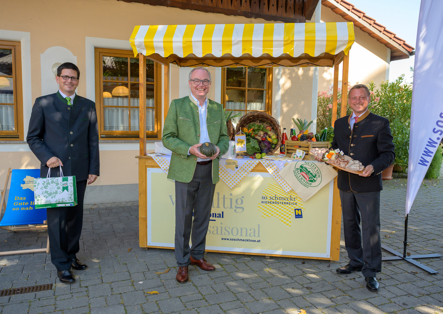 NÖ-Bauernmarkt-Offensive wird Orte und Plätze beleben - Blick ins Land
