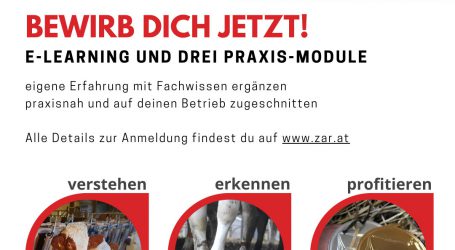 Herdenmanager Austria – Ausbildung startet im Oktober