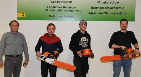 Wettstreit unter Forstfacharbeitern in Grimmenstein