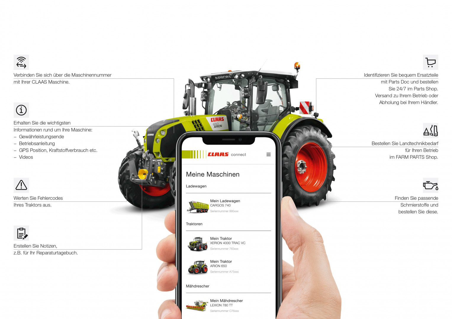 Claas Connect Macht s Einfacher Blick Ins Land