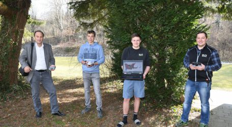 Über Warther Wipfeln thronen Drohnen