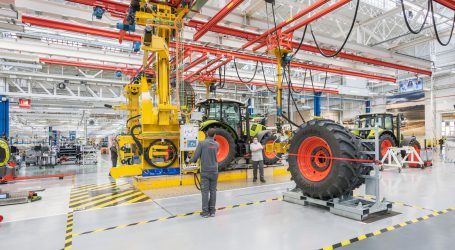 Claas fährt Fabrik in Le Mans hoch