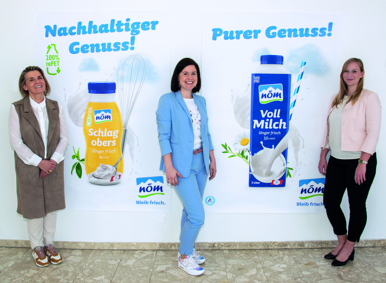 nömProdukte mit frischem Aussehen Blick ins Land