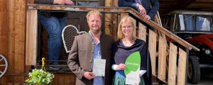 Schroggerhof mit Green-Care-Hoftafel ausgezeichnet
