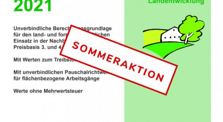 ÖKL-Maschinenselbstkosten im Sonderangebot