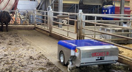 Mistsammeln ist Sache des Hetwin-Roboters