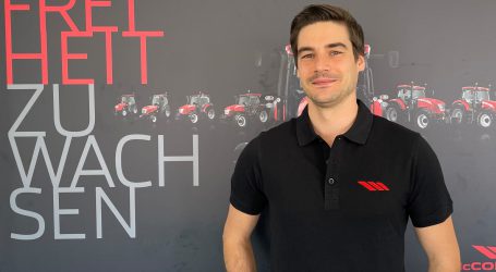 Max Meixner rührt bei Argo Tractors die Trommel