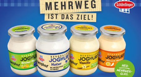 Vom Joghurt im Glas geht bald mehr weg