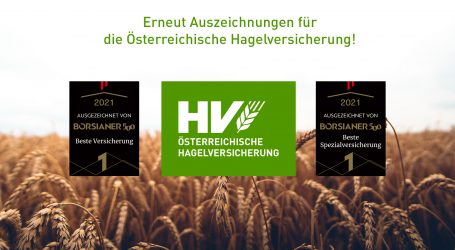 Auszeichnungshagel für Hagelversicherung