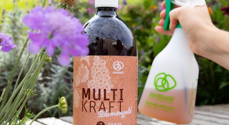 Blumengold stärkt Blumen und Gemüse