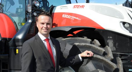 Steyr bei Standardtraktoren in Front