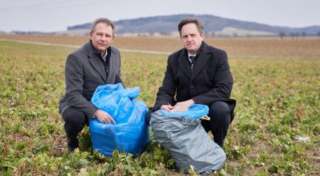 Müll gehört in den Kübel