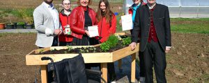 Schulgarten der LFS Hollabrunn zertifiziert
