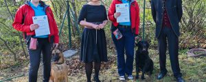 Geprüfte Tiertrainerinnen an LFS Hollabrunn