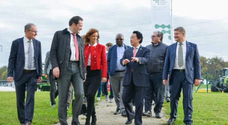 Hoher Besuch am Francisco Josephinum