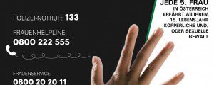 Nein zu Gewalt gegen Frauen