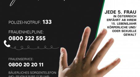 Nein zu Gewalt gegen Frauen