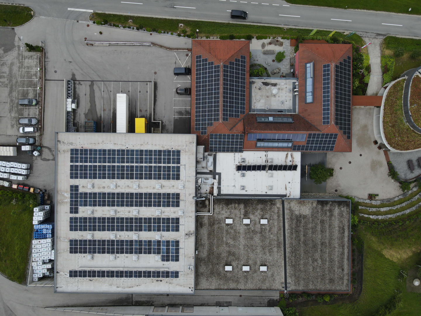 Multikraft mit 43 to Einsparung von C0² Blick ins Land