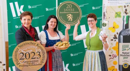 Prämierung von steirischem Kürbiskernöl