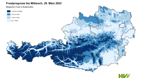 Hagelversicherung warnt vor Frostwetter