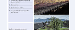 ÖKL-Broschüre über Dachbegrünung