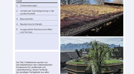 ÖKL-Broschüre über Dachbegrünung