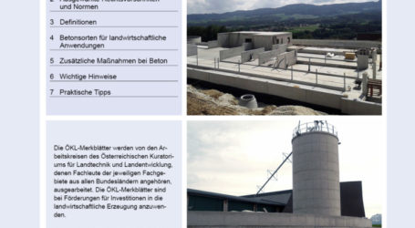 ÖKL-Merkblatt 83 über Beton