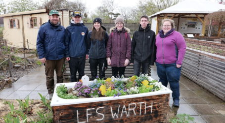 Green-Care-Hochbeet verweist auf Gartentherapie