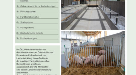 ÖKL Merkblatt für Schweineställe