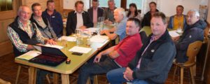 UBV Sommer-Vorstandssitzung auf Planner Alm