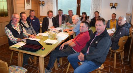UBV Sommer-Vorstandssitzung auf Planner Alm