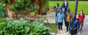 Fünf Nigerianer lernen Landwirtschaft in OÖ