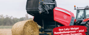 Lely-Fella-Welger nun als Massey Ferguson