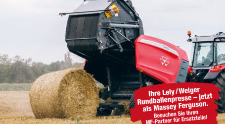 Lely-Fella-Welger nun als Massey Ferguson