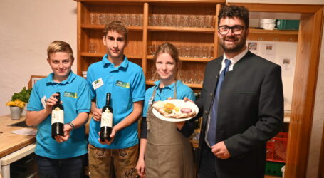 Heuriger zum Abschluss von Projektwoche