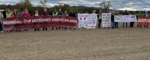 Protest gegen Ostumfahrung Wr. Neustadt