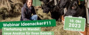 Gratis-LFI-Webinar zur Tierhaltung im Wandel