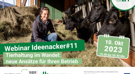 Gratis-LFI-Webinar zur Tierhaltung im Wandel
