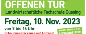LFS Güssing lädt zum Besuch