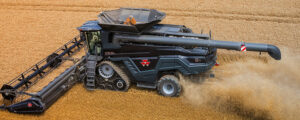 MF peppt seine Mähdrescher auf